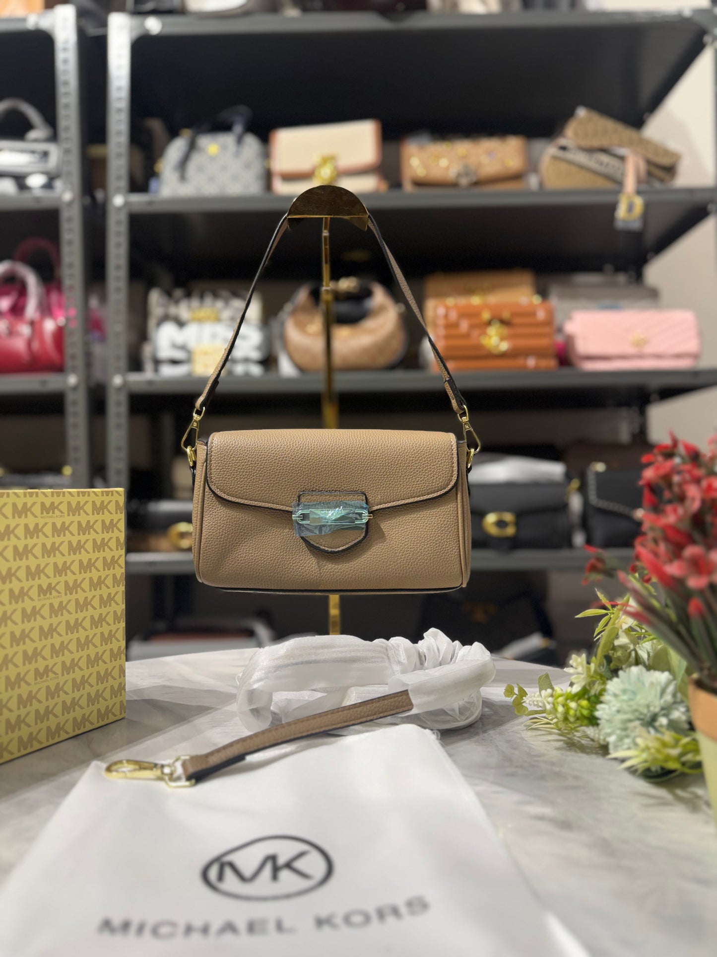 MK Luxury Shoulder Bag With OG Box & Dust Bag