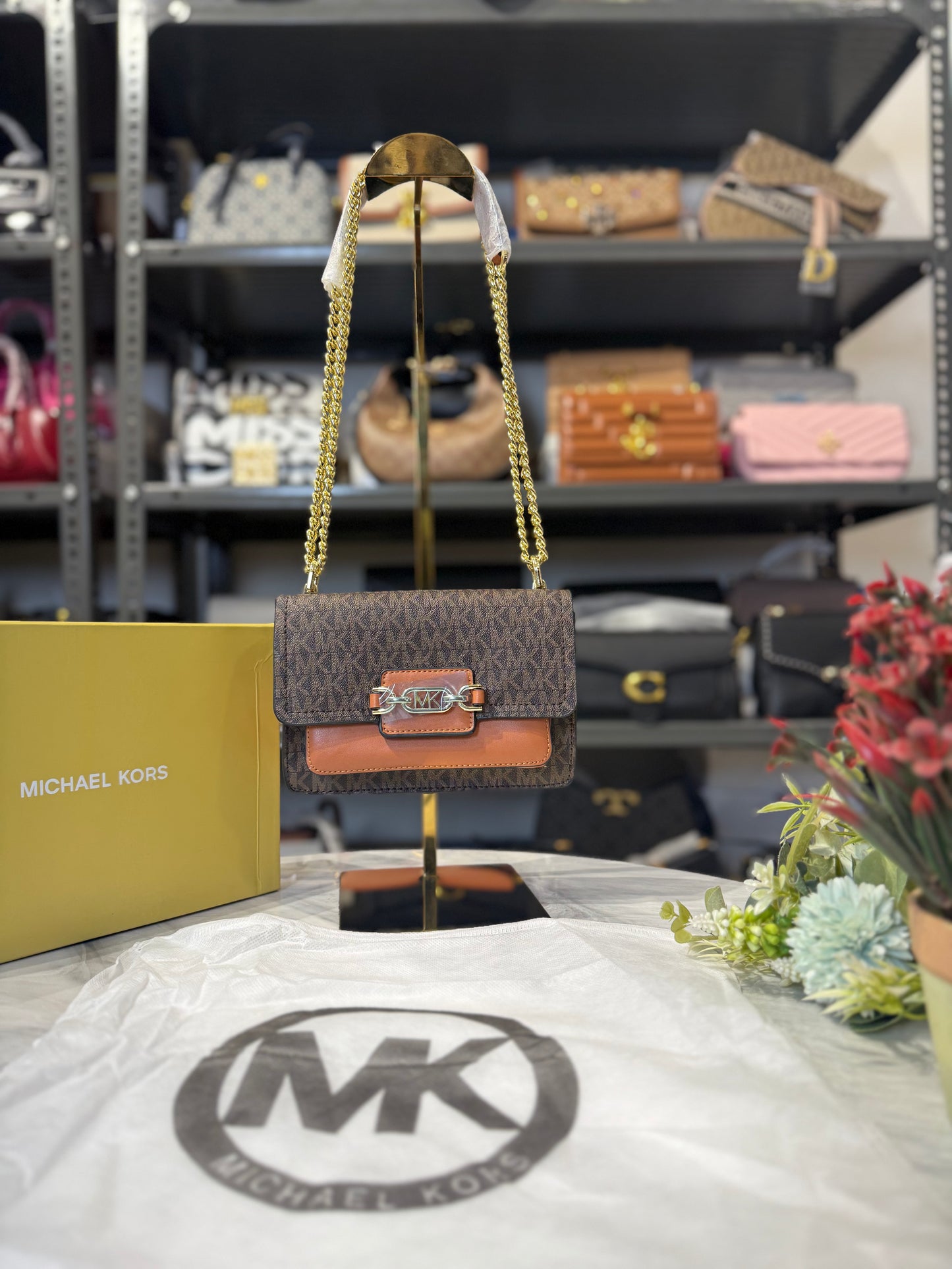 MK Luxury Shoulder Bag With OG Box & Dust Bag