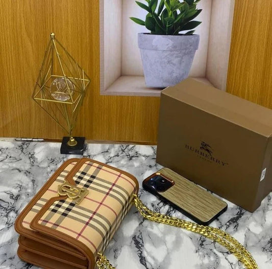 BB Quilted Luxury Shoulder Bag With OG Box & Dust Bag