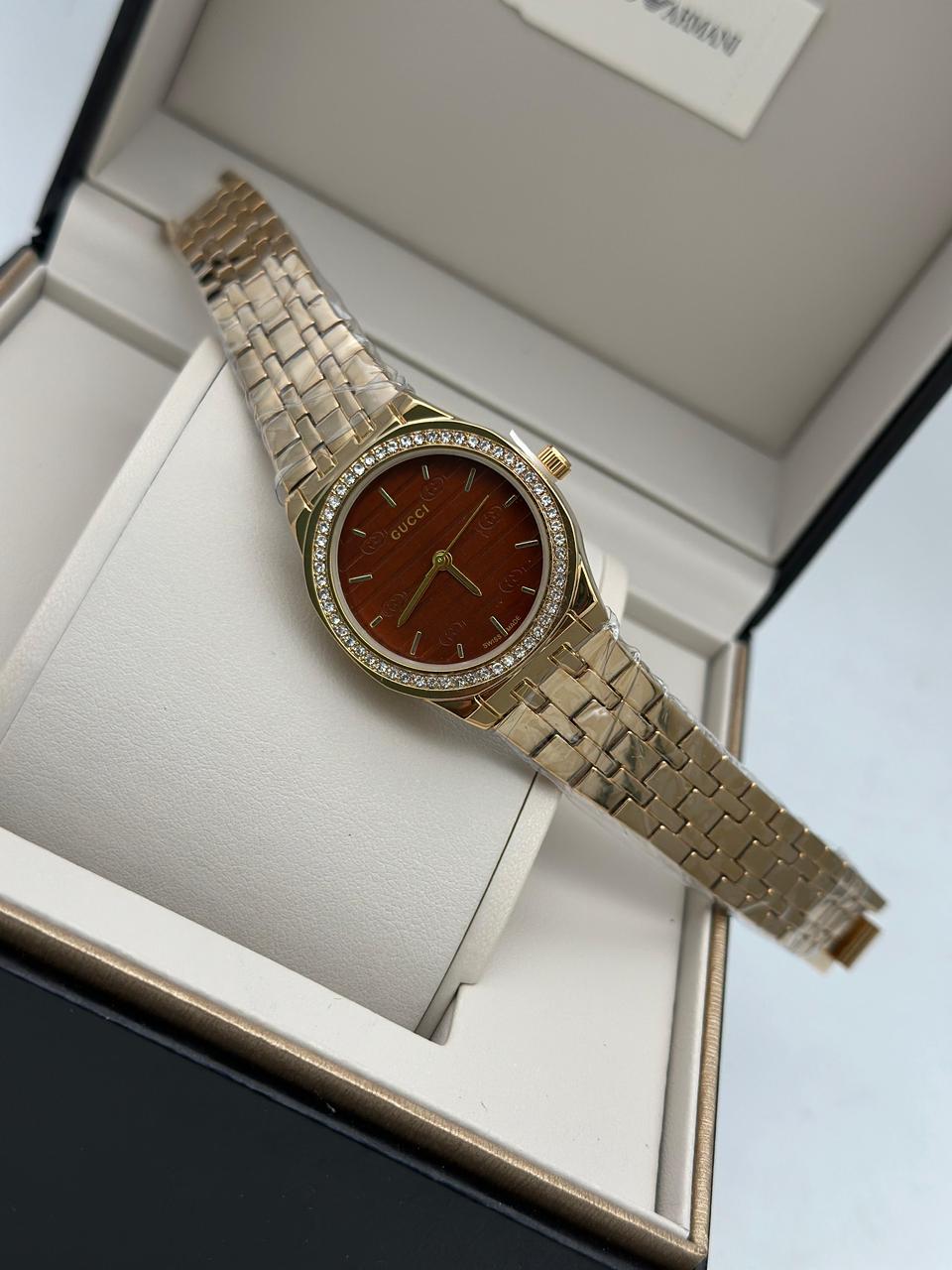 Premium Celebrity GC- Inspired Wrist Watch for Women in Drop case 1 Year Warranty