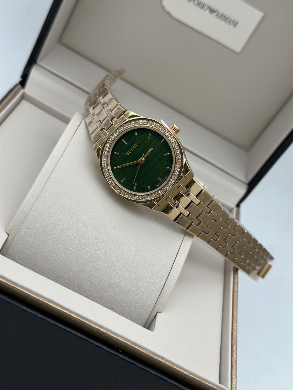 Premium Celebrity GC- Inspired Wrist Watch for Women in Drop case 1 Year Warranty