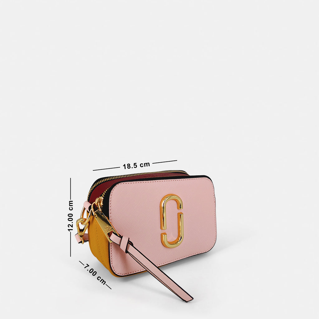 M - J - The Snapshot Crossbody - PINK