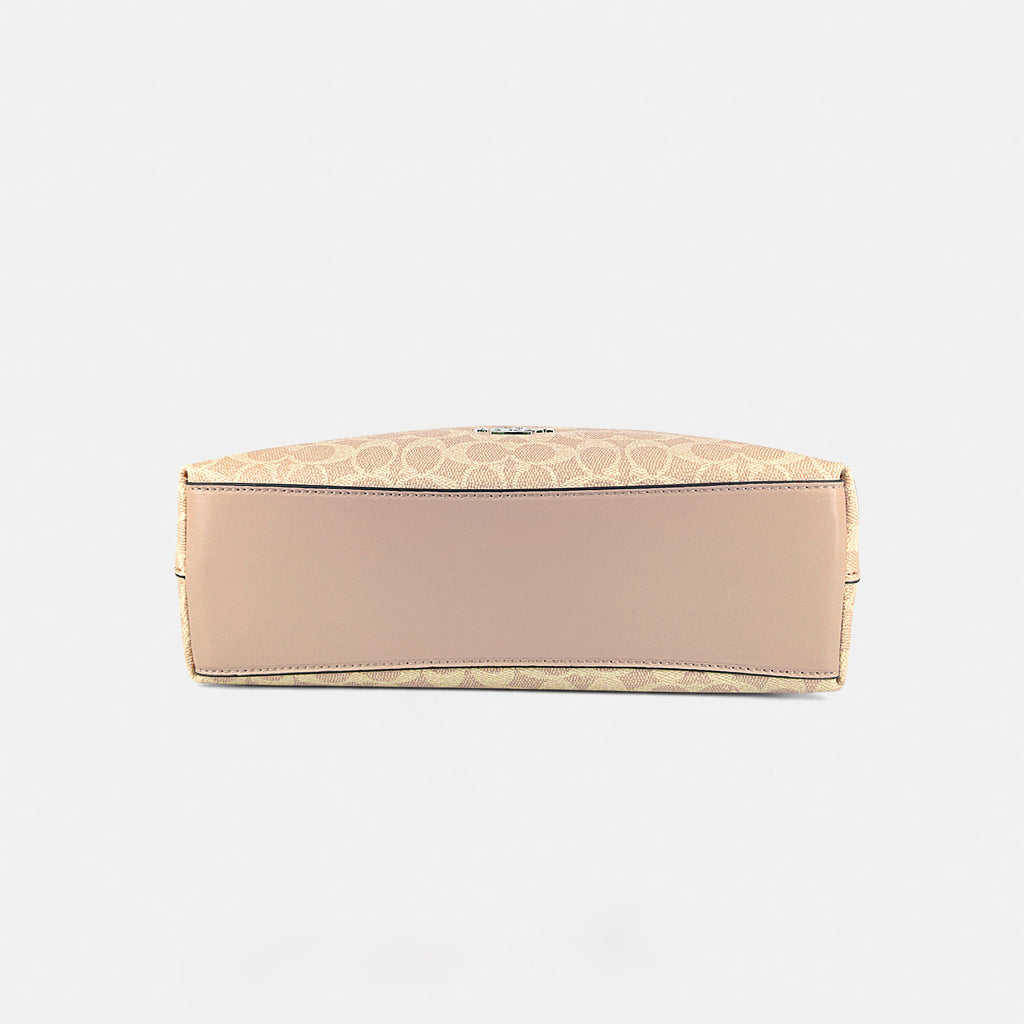 C -Inspired Structured Shoulder & Sling bag
