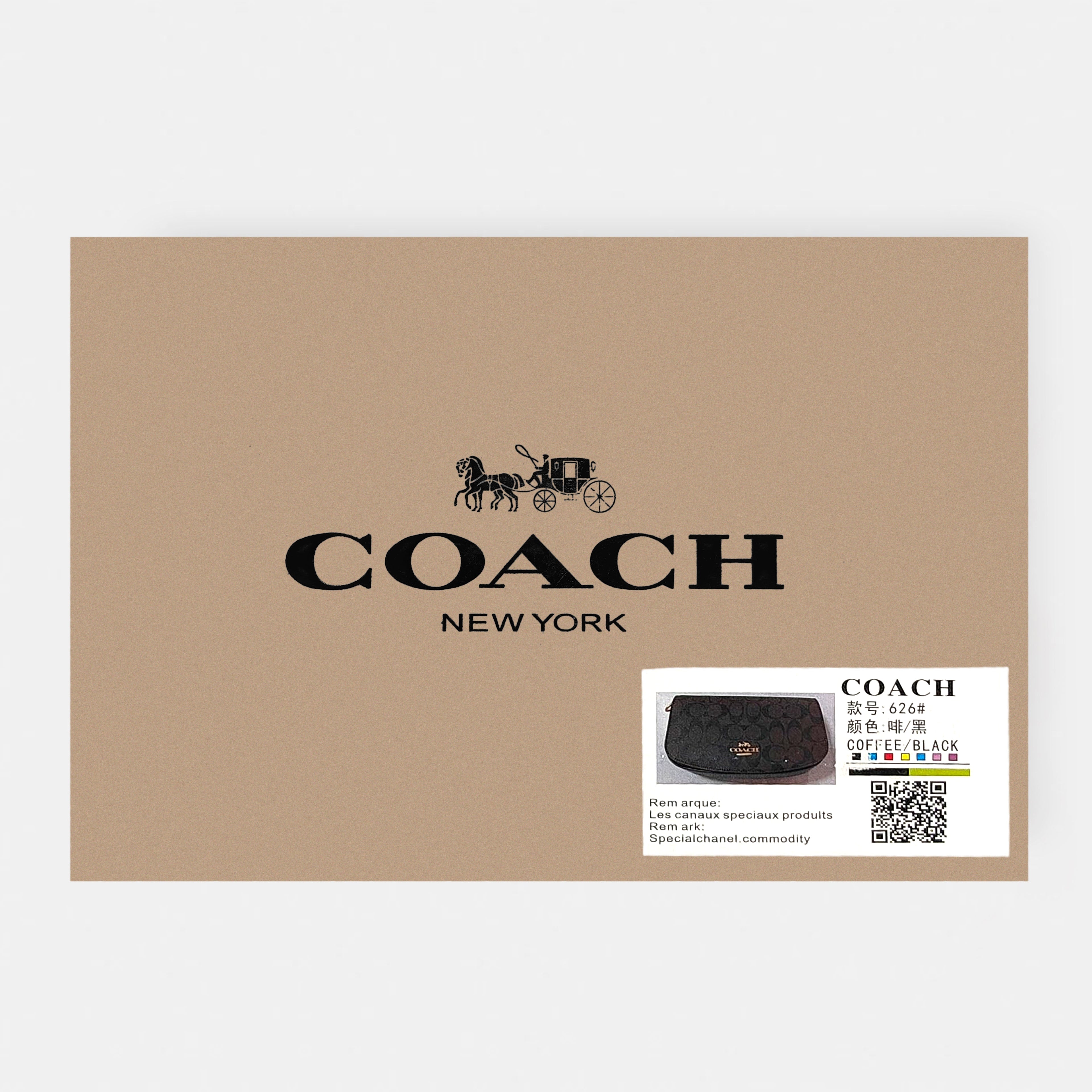 Coach-inspired mini shoulder bag