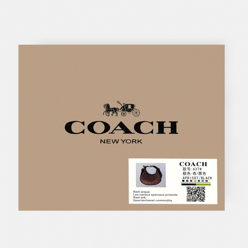 Coach-inspired mini shoulder bag
