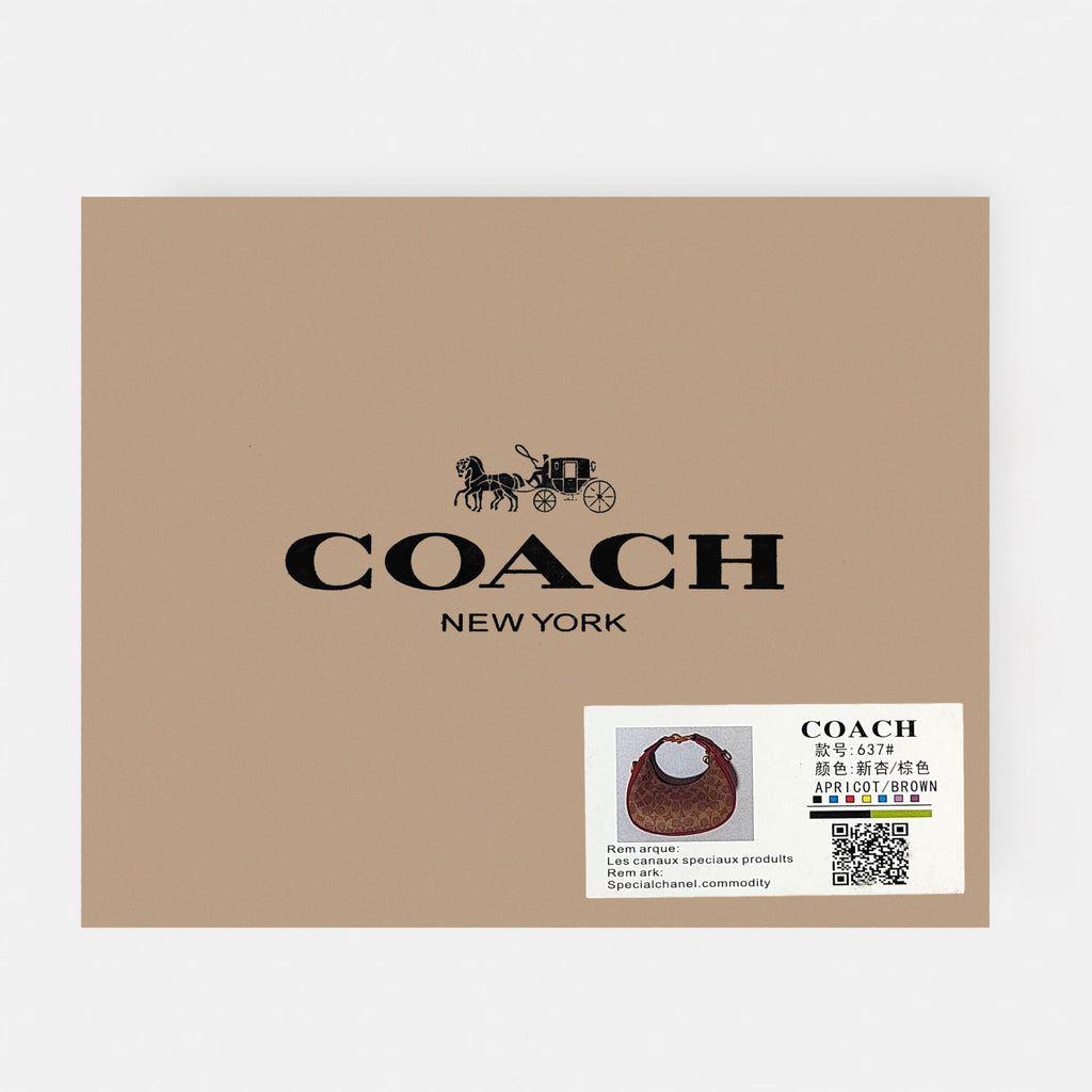 Coach-inspired mini shoulder bag