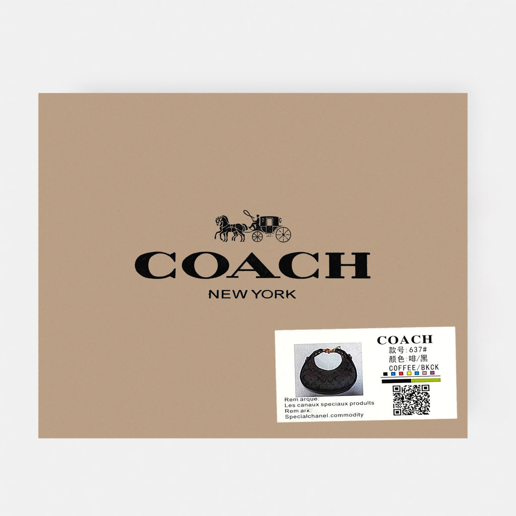 Coach-inspired mini shoulder bag