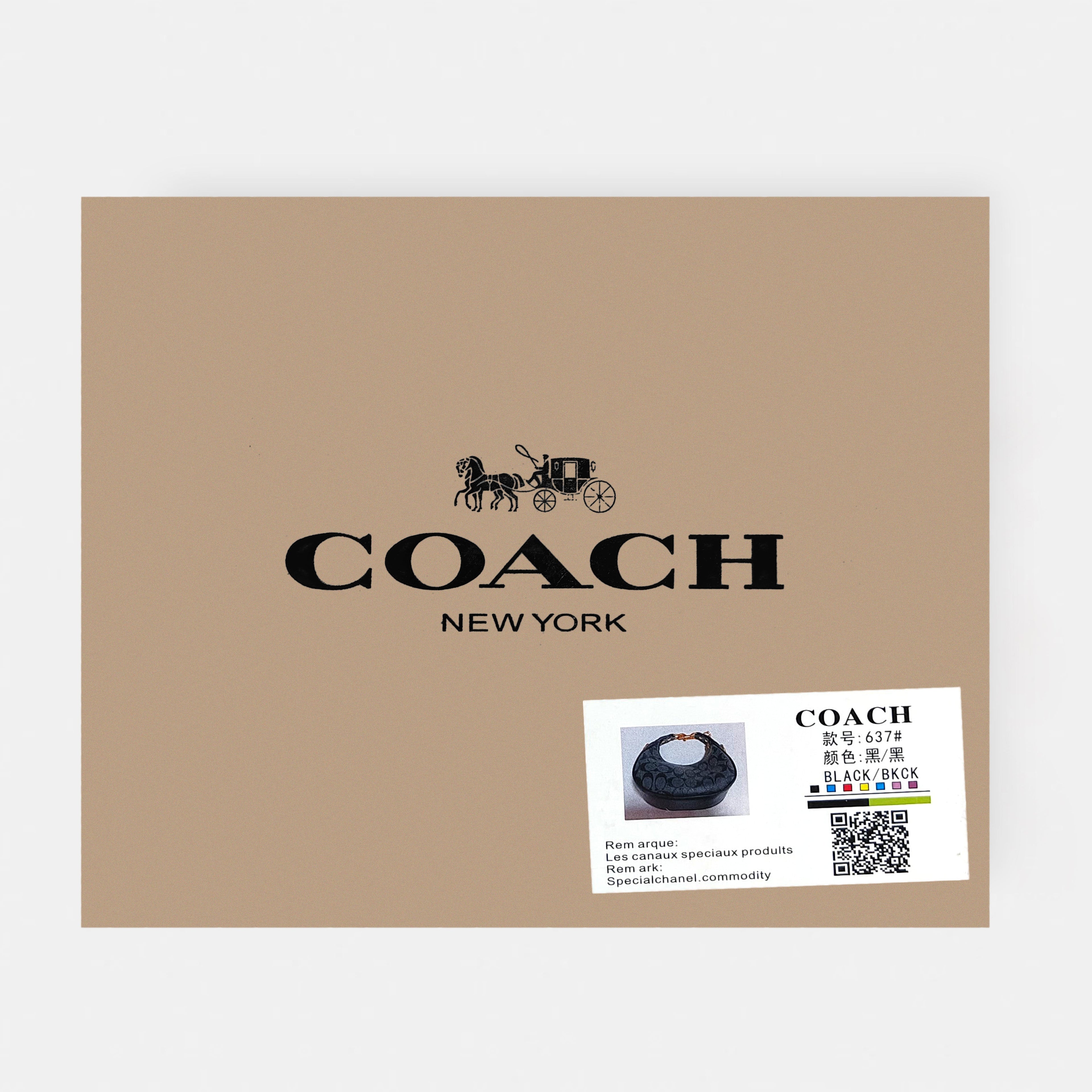 Coach-inspired mini shoulder bag