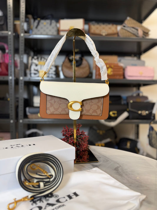 CH Tabby Shoulder Bag With OG Box & Dust Bag ( White Apricot )