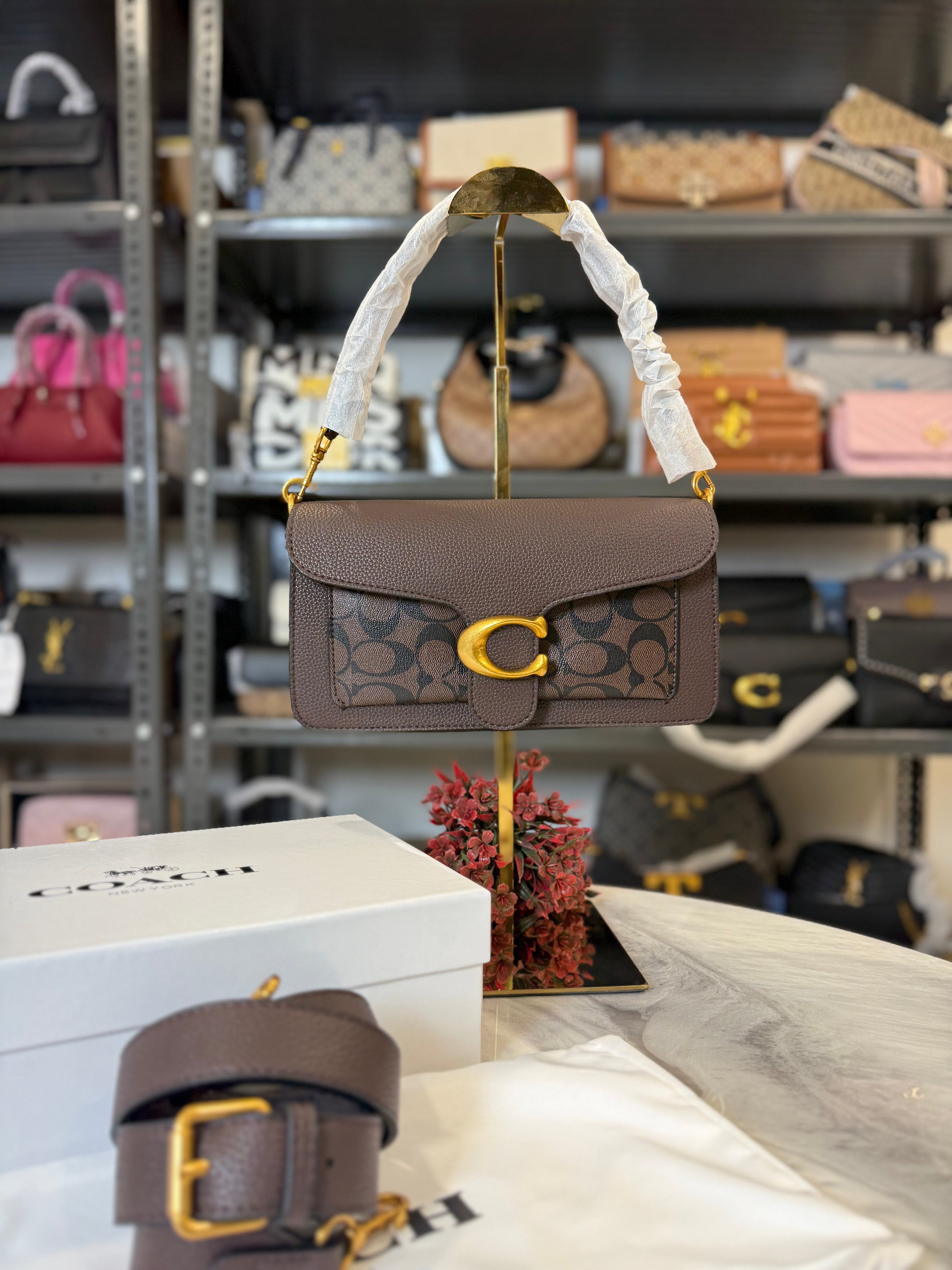 CH Tabby Shoulder Bag With OG Box & Dust Bag ( Khaki )