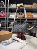 CH Laurel Sling Bag With OG Box & Dust Bag ( Black Black )