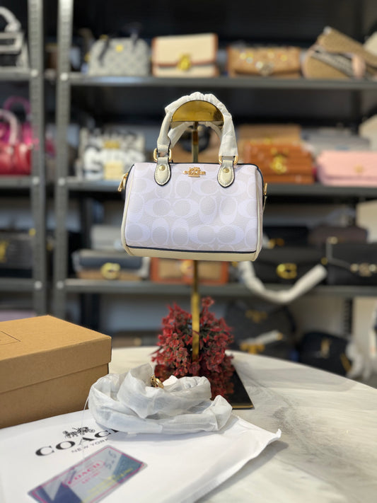 CH Speedy Sling Bag With OG Box & Dust Bag ( WHite )