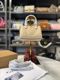 CH Speedy Sling Bag With OG Box & Dust Bag ( White Apricot )