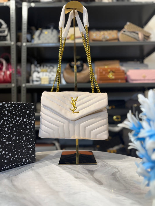 YSL Sling  LOULOU- Ultra Premium Double Box ( Pink )