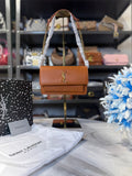 Ysl Sunset Shoulder Bag With OG Box & Dust Bag ( Brown )
