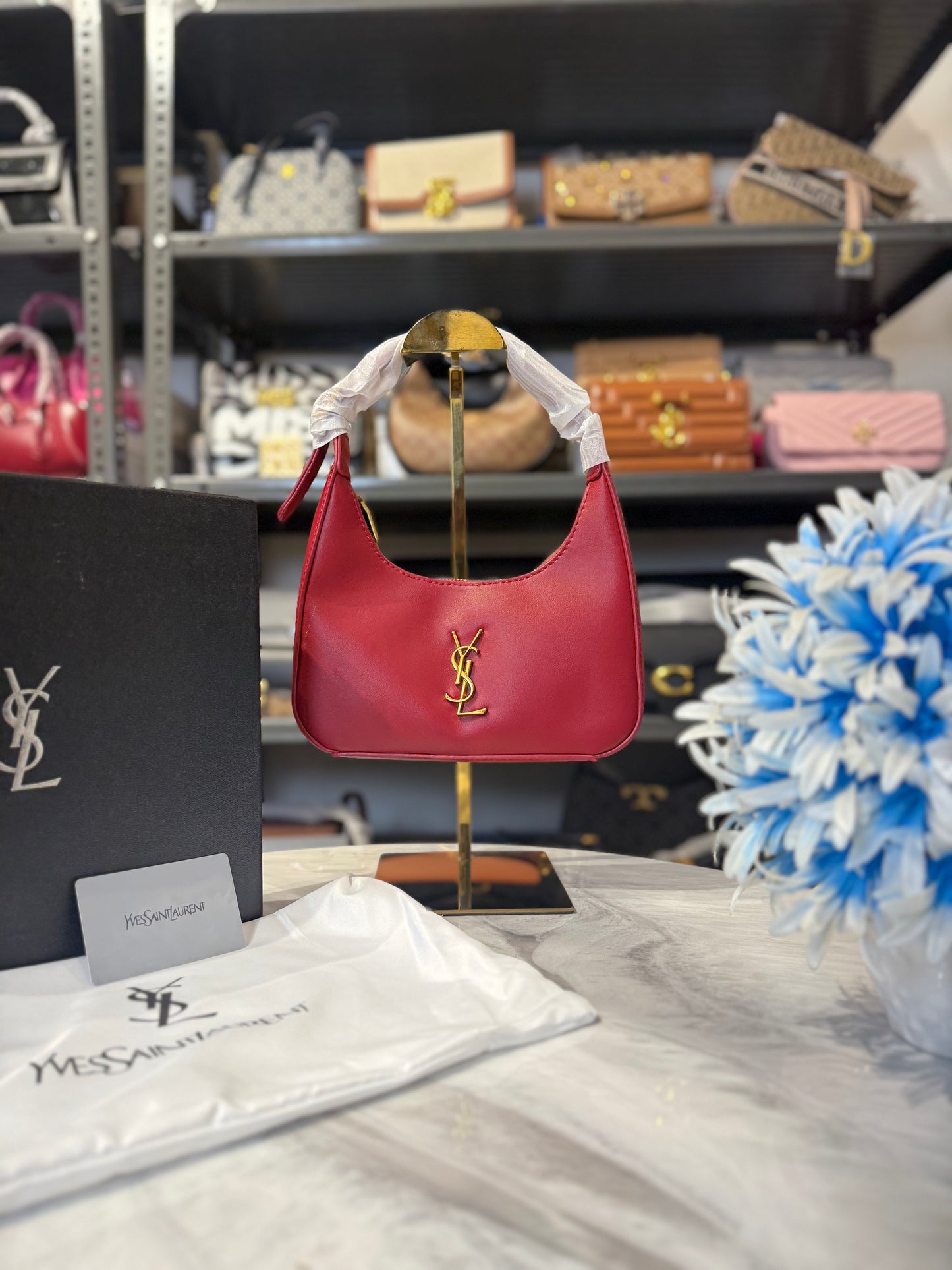 Ysl Shoulder Bag With OG Box & Dust Bag