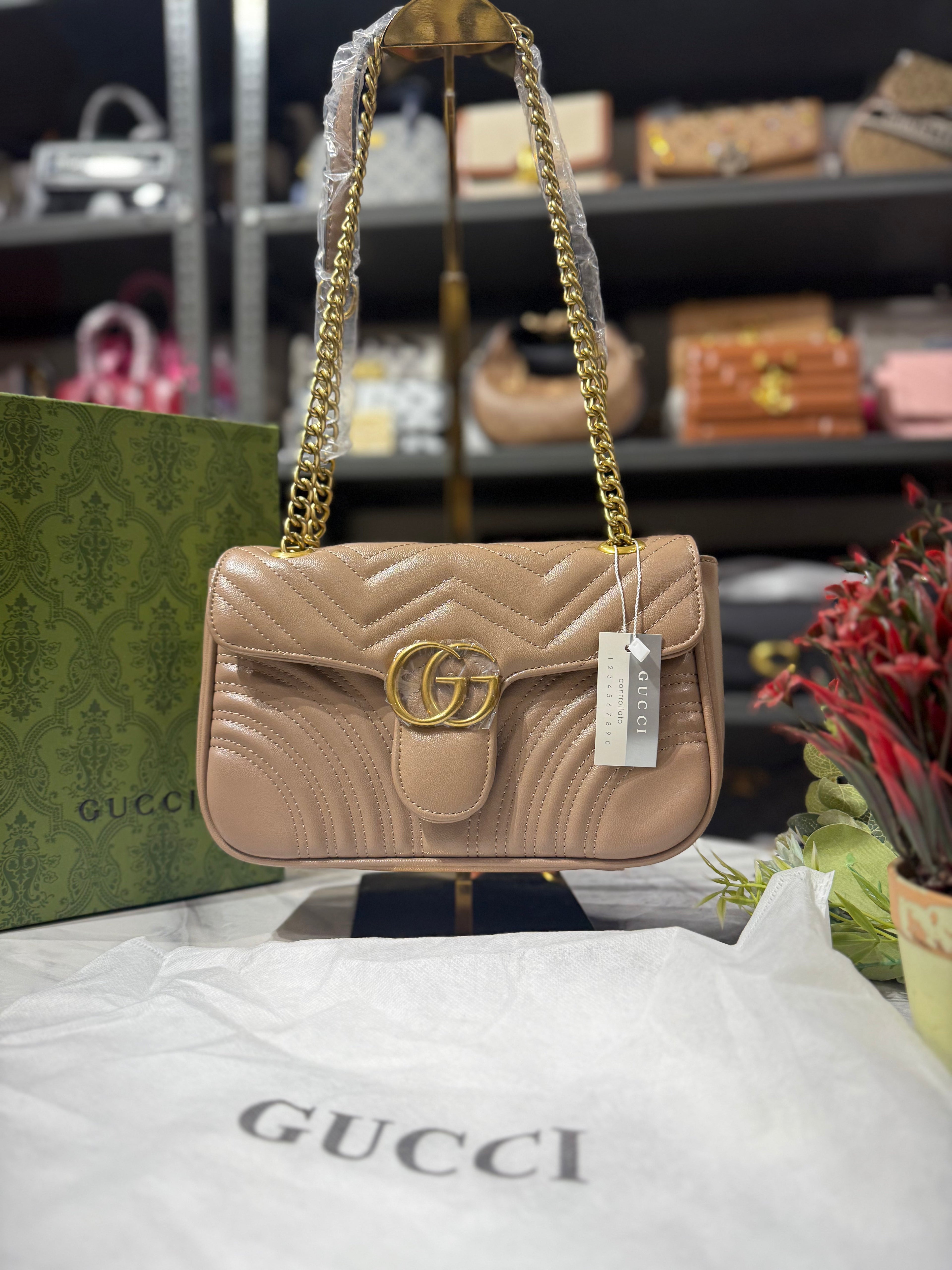 GG Luxury Shoulder Bag With OG Box & Dust Bag