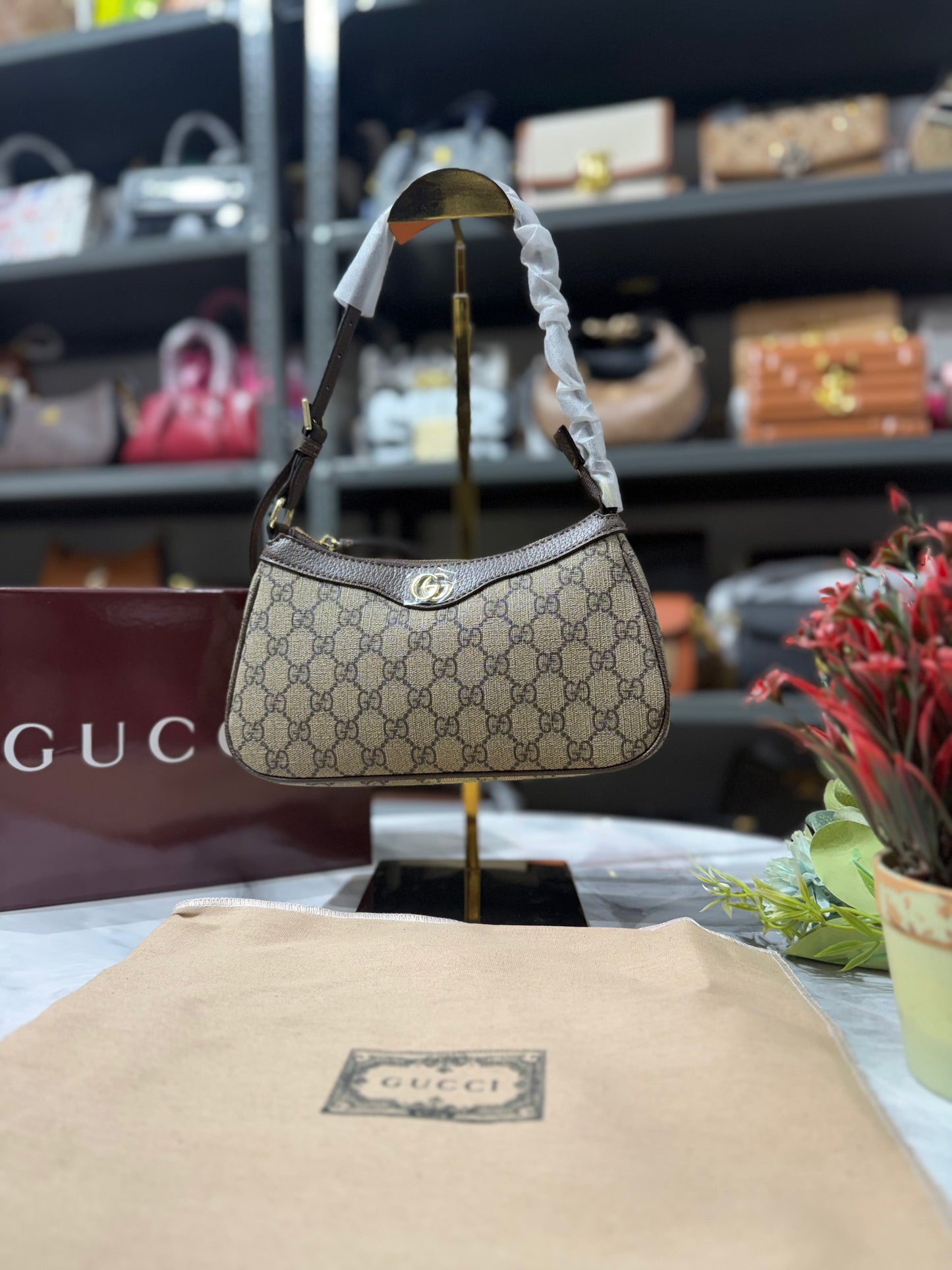 GG Luxury Shoulder Bag With OG Box & Dust Bag