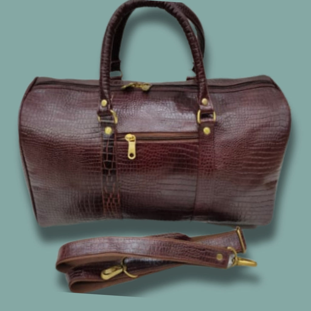 Starco Genuine Leather Duffle Bag 1