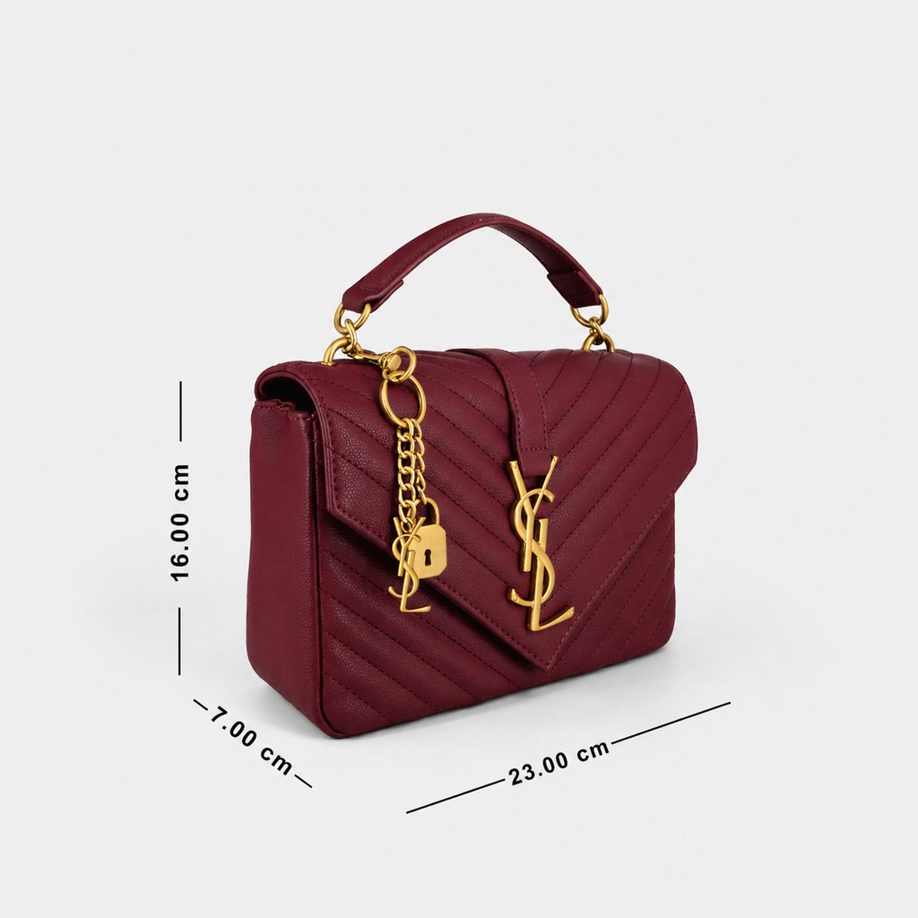 luxury YSL-inspired handbag