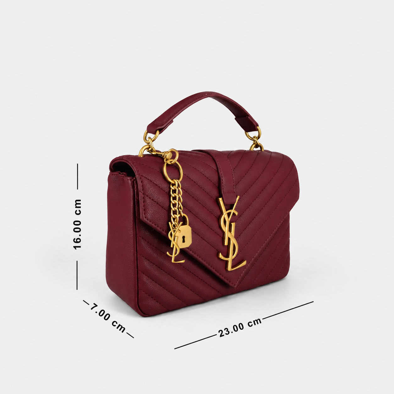 luxury YSL-inspired handbag