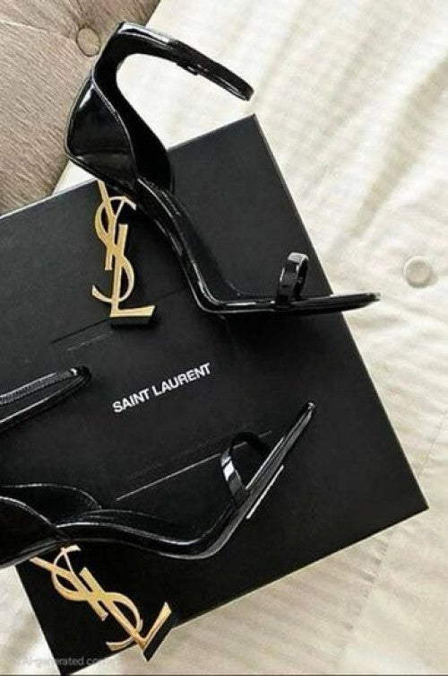 Saiint Laaurent Opyum Heels With Original Box And Dustcover