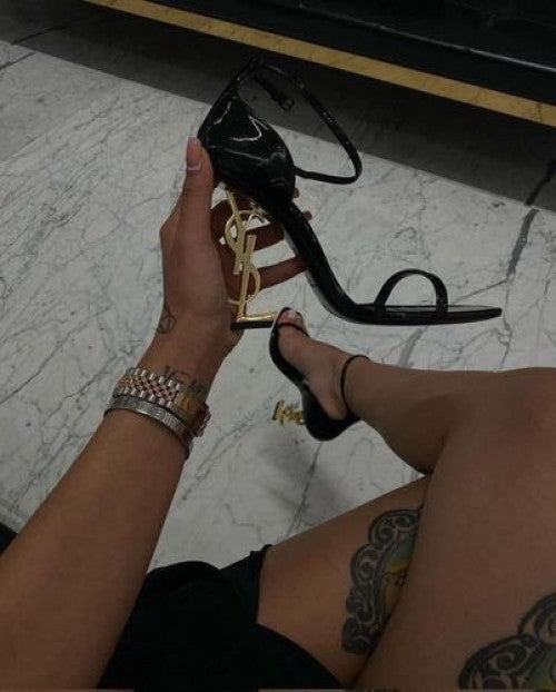 Saiint Laaurent Opyum Heels With Original Box And Dustcover