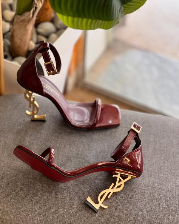 Saiint Laaurent Opyum Heels With Original Box And Dustcover