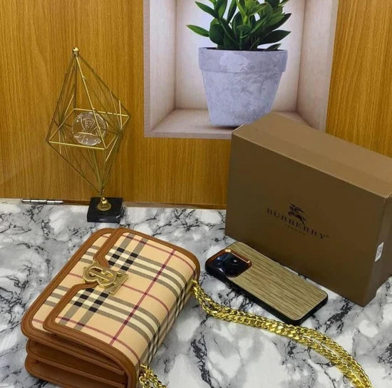 BB  Quilted Luxury  Shoulder Bag With OG Box & Dust Bag