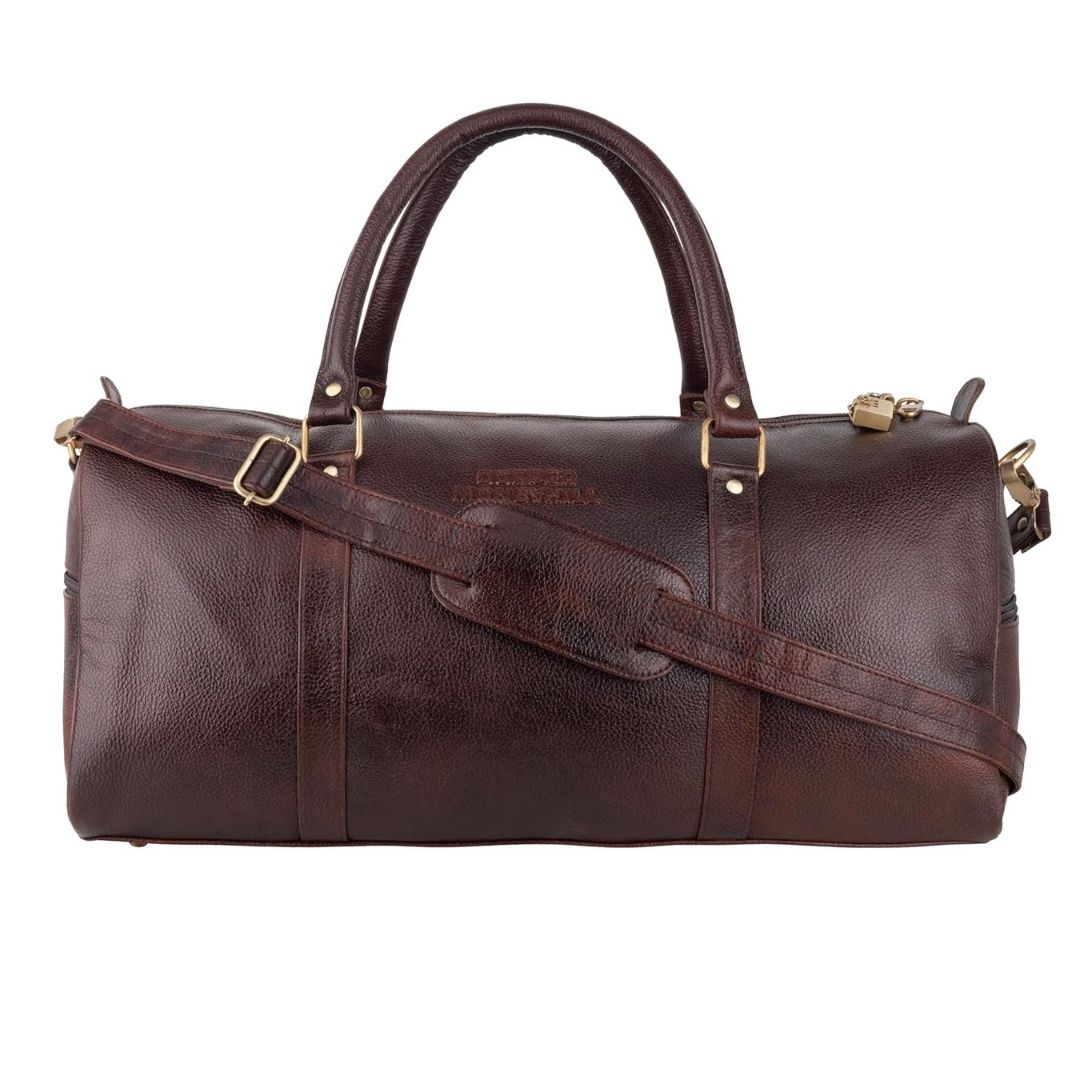 Shaurya Genuine Leather Duffle Bag Hive