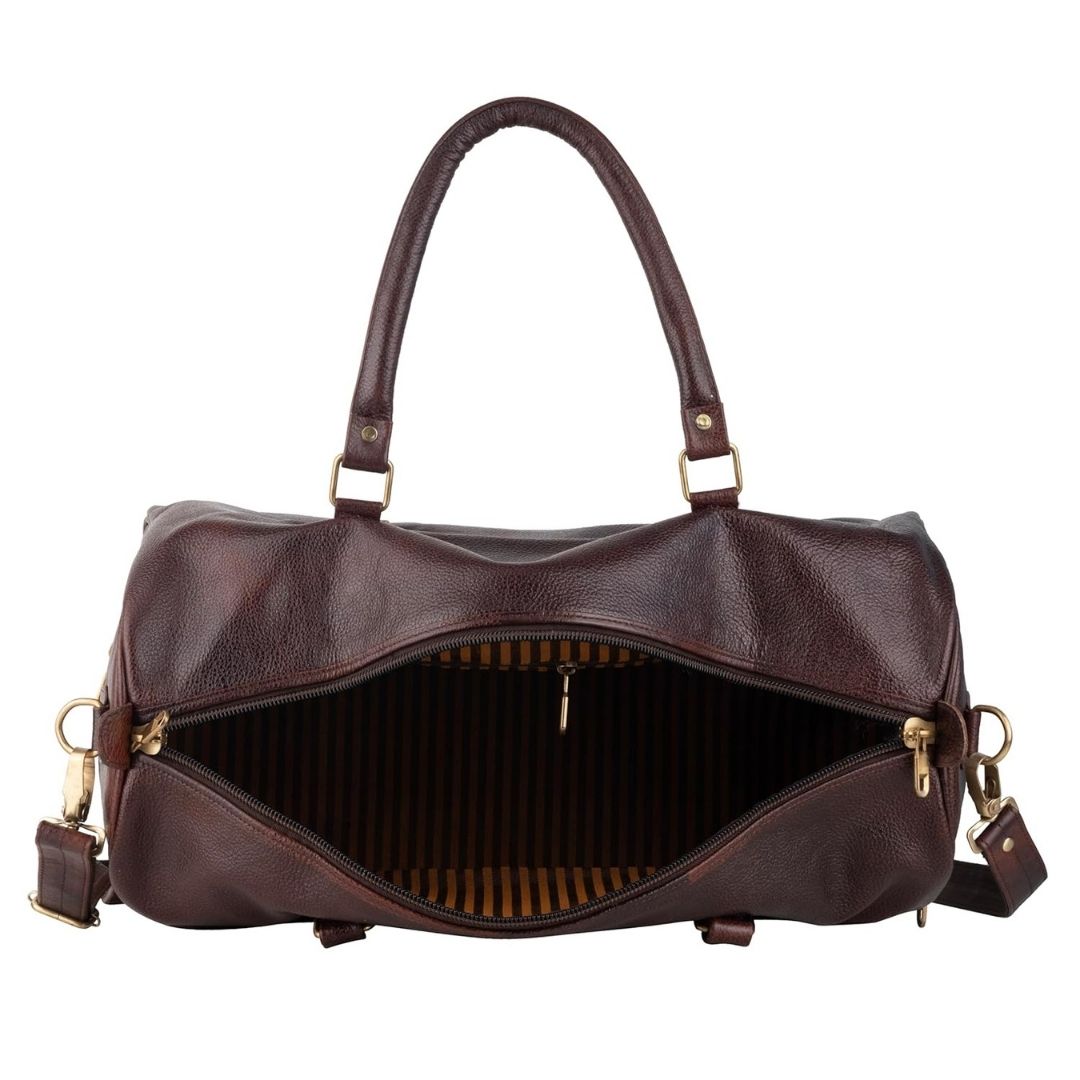 Shaurya Genuine Leather Duffle Bag Hive