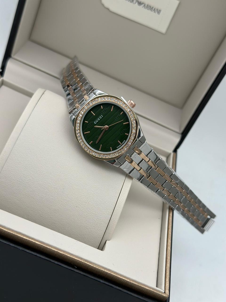 Premium Celebrity GC- Inspired Wrist Watch for Women in Drop case 1 Year Warranty
