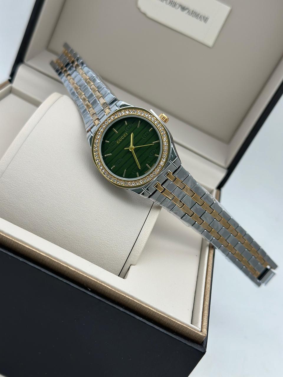 Premium Celebrity GC- Inspired Wrist Watch for Women in Drop case 1 Year Warranty