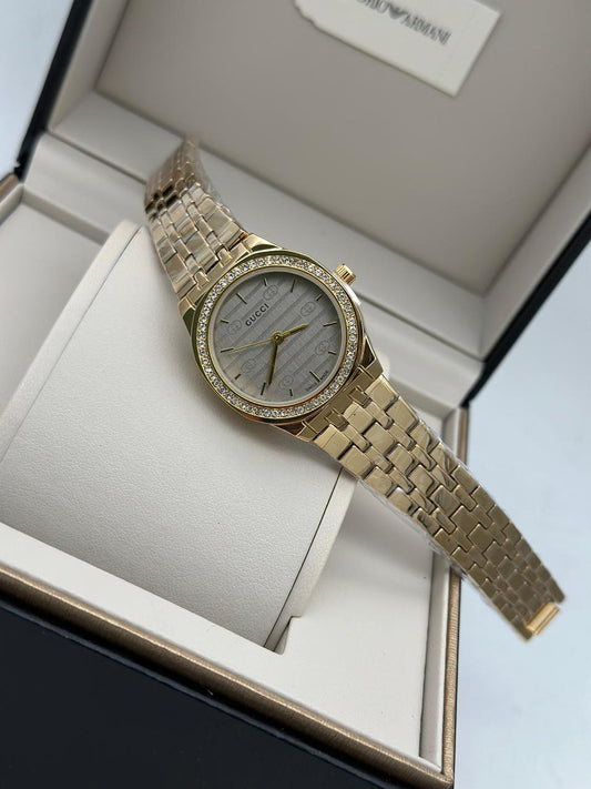 Premium Celebrity GC- Inspired Wrist Watch for Women in Drop case 1 Year Warranty