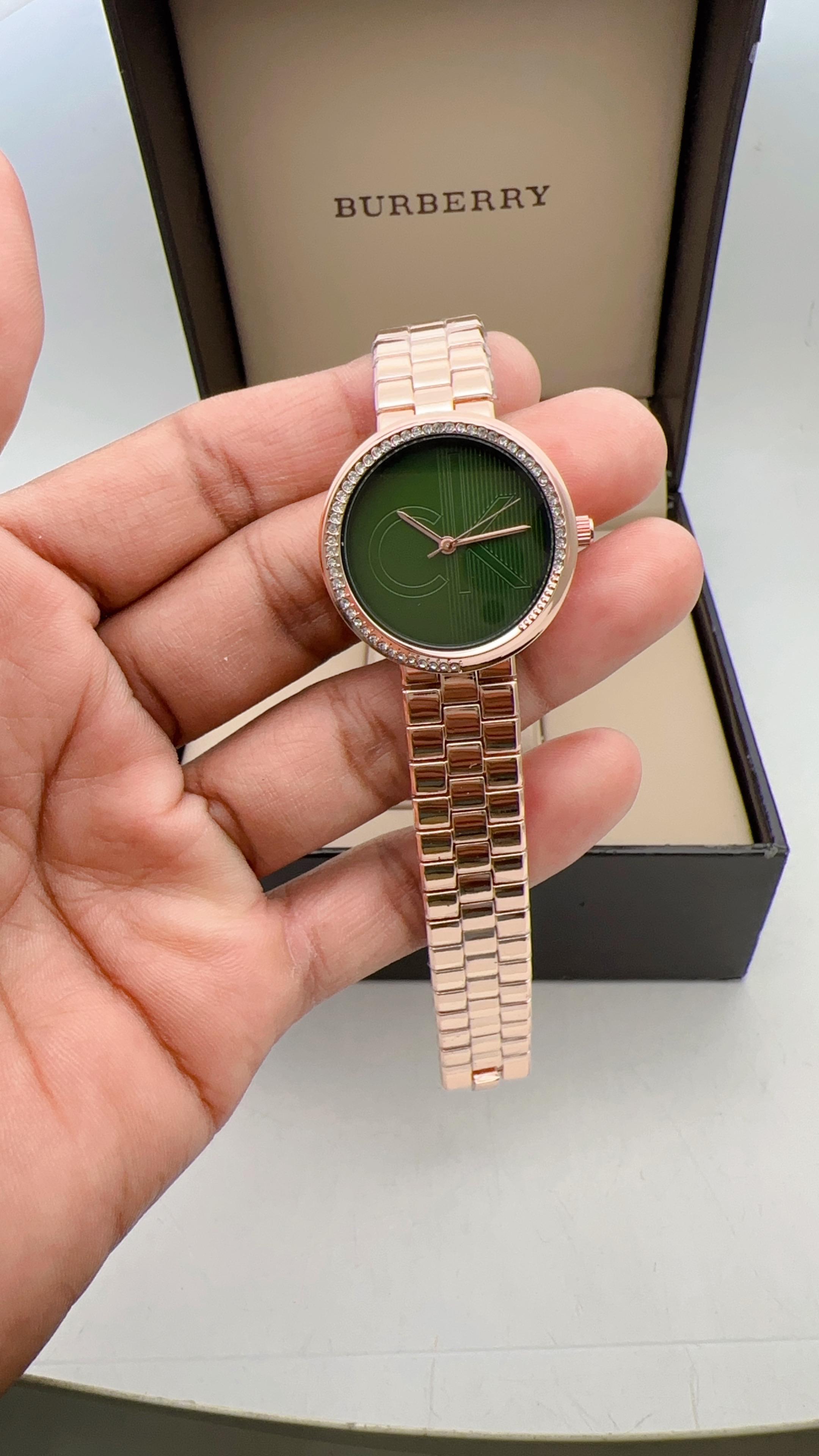 Premium Celebrity CK- Inspired Wrist Watch for Women in Drop case 1 Year Warranty