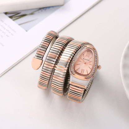 Premium Celebrity BLG- Inspired Wrist Watch for Women in Drop case & Gemstone 1 Year Warranty